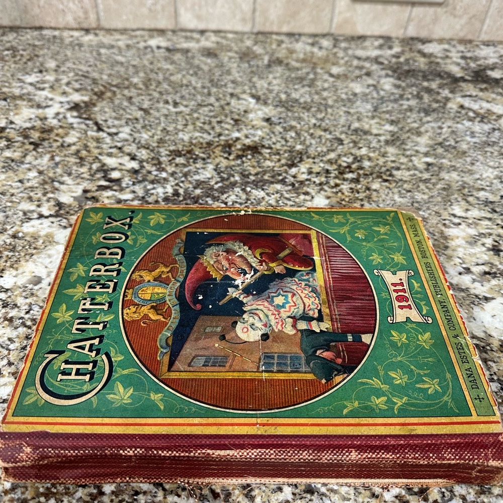 Vintage Chatterbox Book with Colorful Cover - Picture 5 of 13